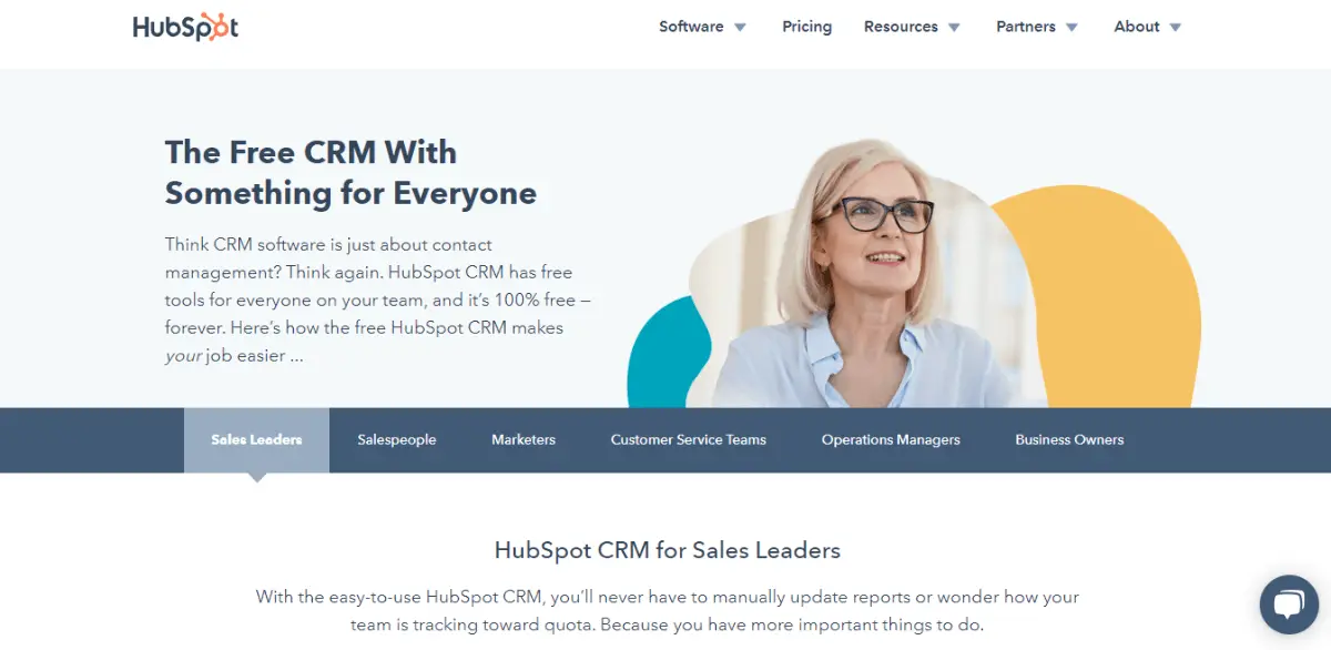 HubSpot Free CRM Software for Small Businesses