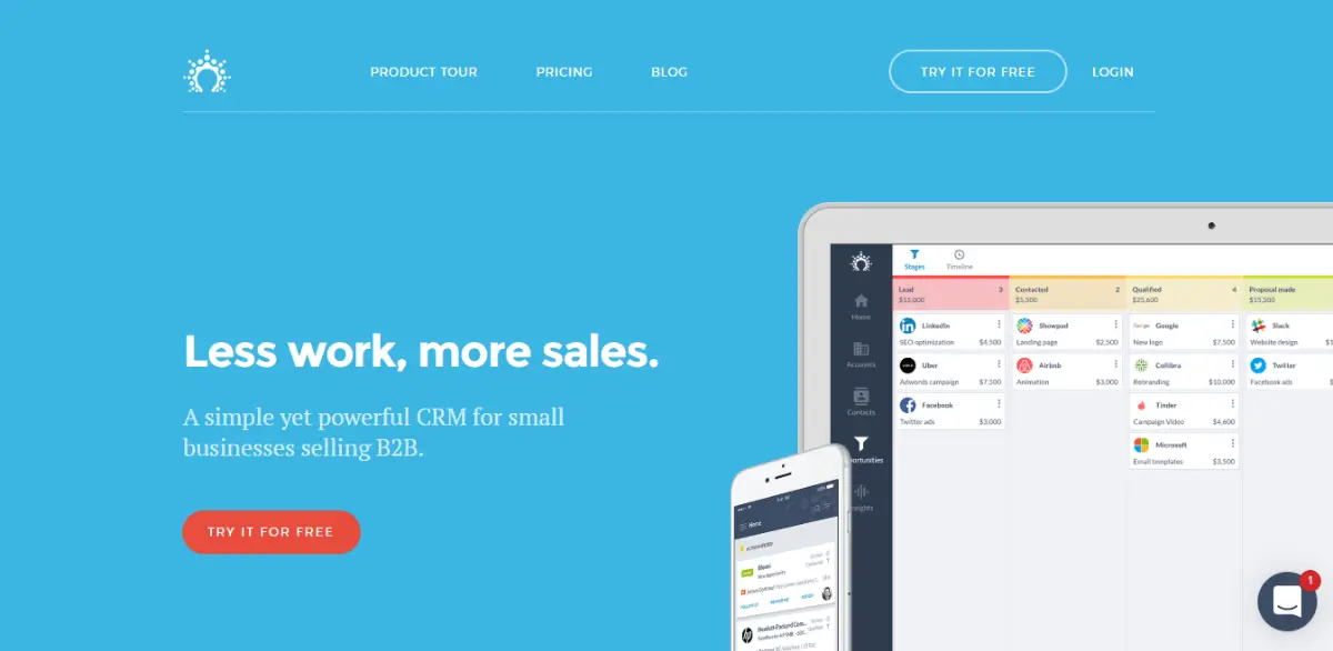 Salesflare - Best Small Business CRM Software b2b