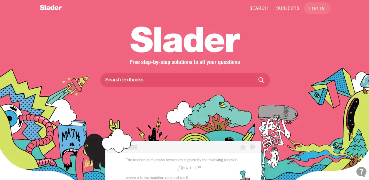 Slader - Textsheet replacement