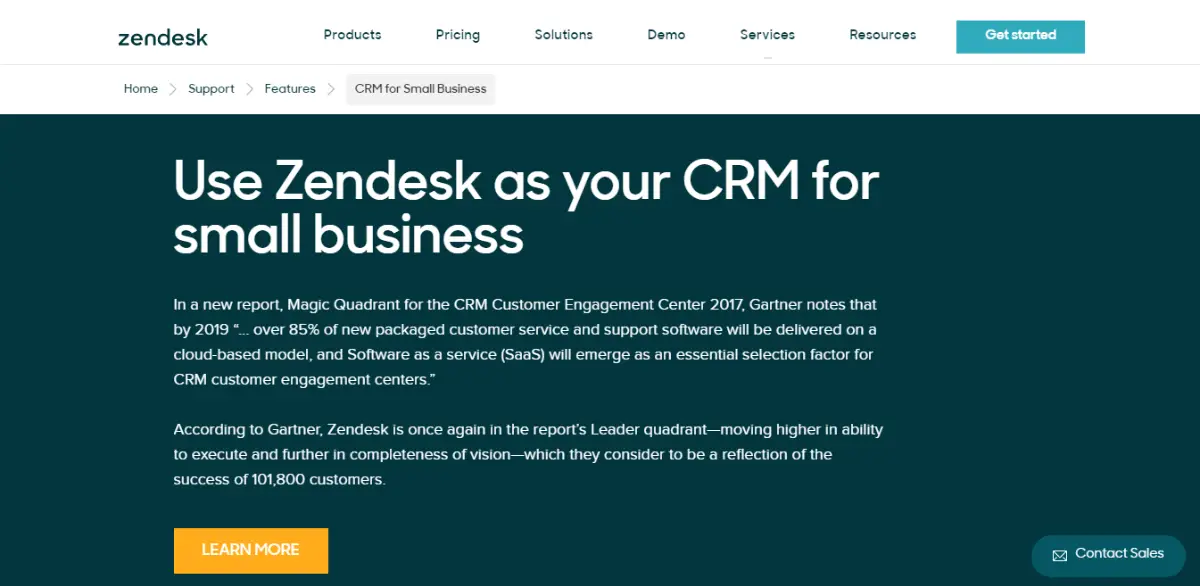 Zendesk - CRM for Small_Business