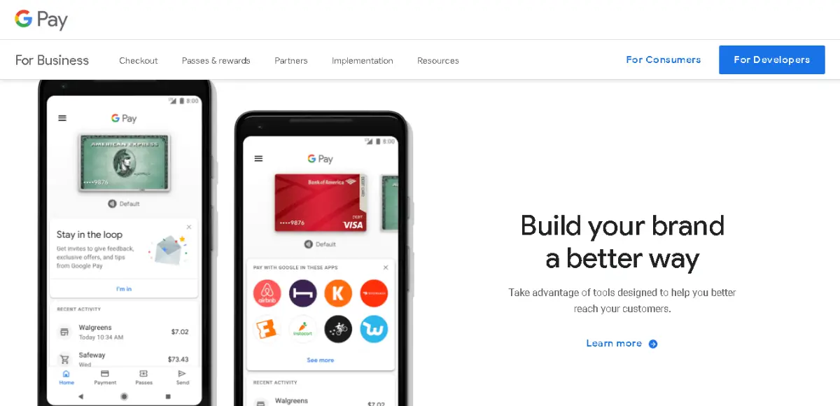 Google Pay - PayPal alternatives for SMBs