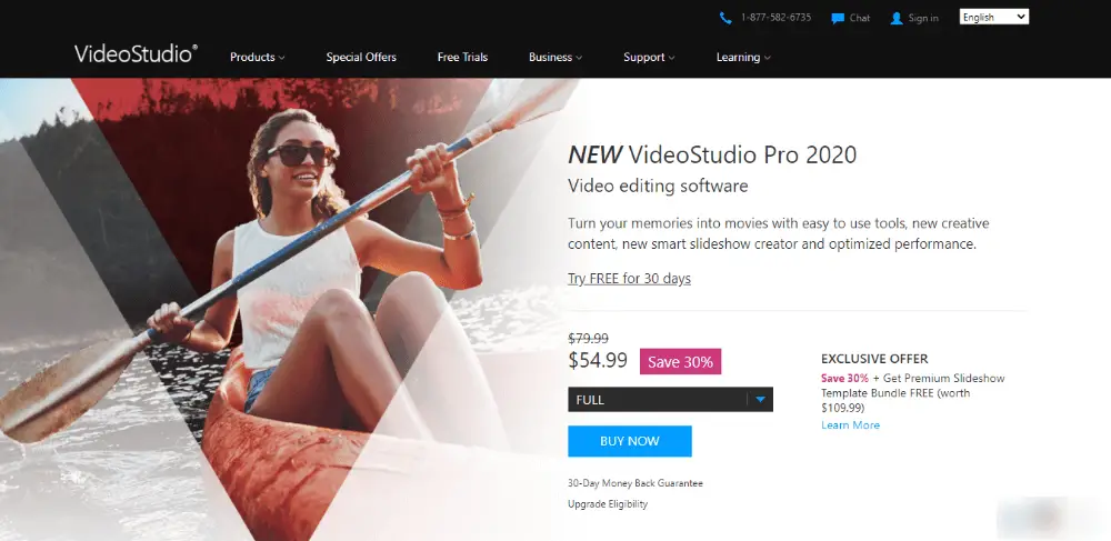 Corel VideoStudio - best video editing software