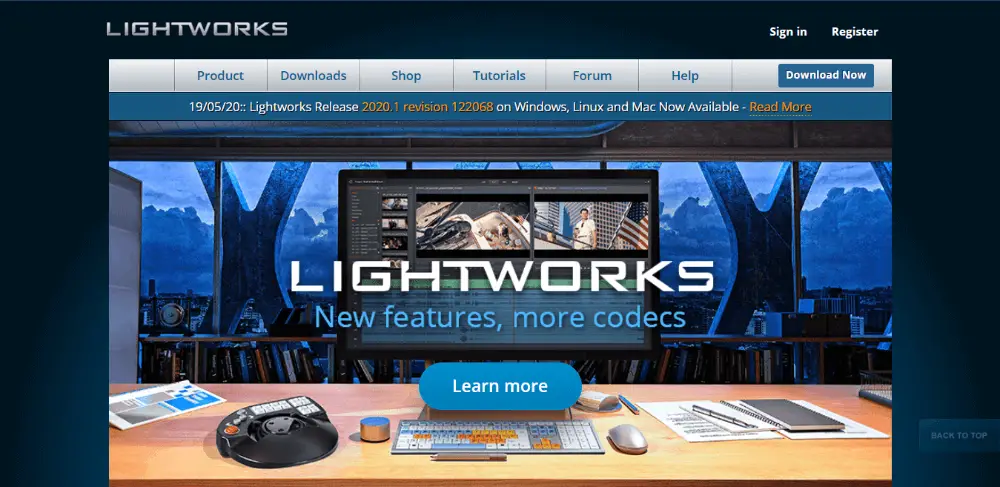 Lightworks - professional video editing software