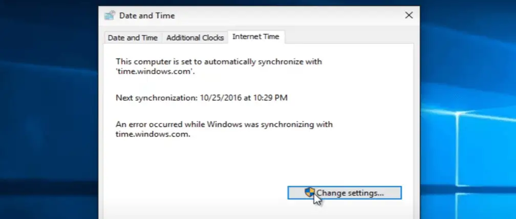 Sync your PC clock with the time zone fix Steam download stopping issue