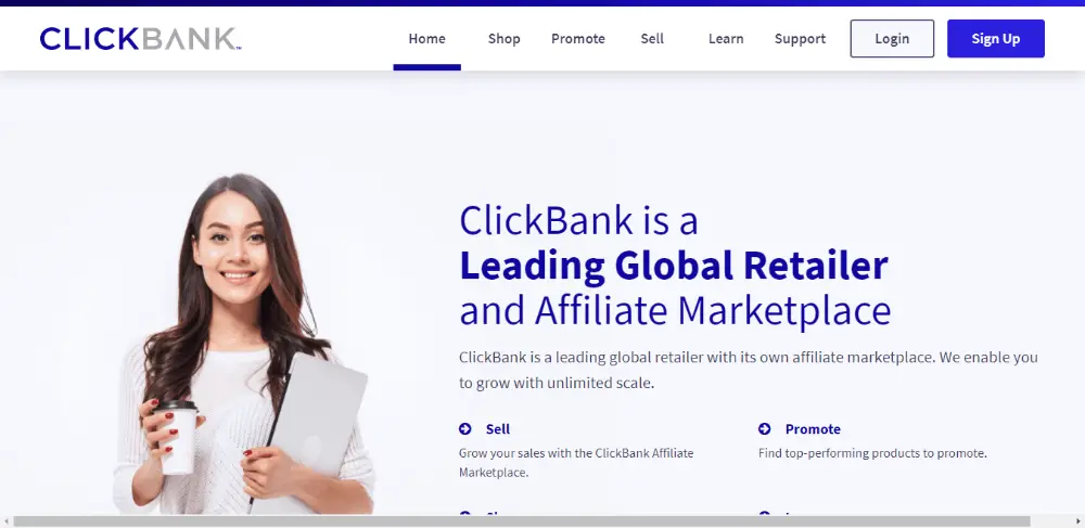 ClickBank - Best Affiliate Networks for Beginners