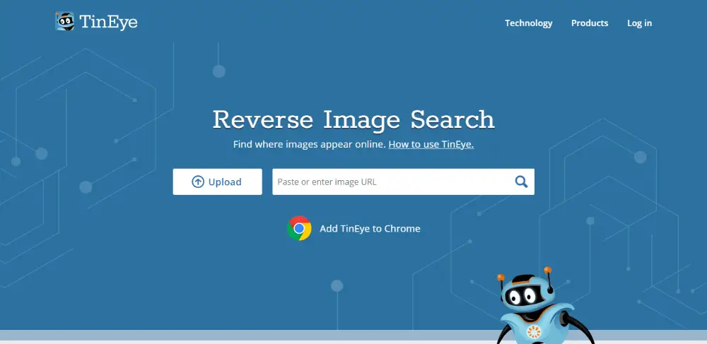 TinEye - most accurate reverse image search