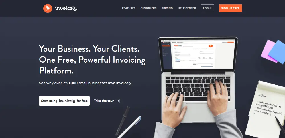 Invoicely -  FreshBooks Competitors - Online-Invoicing App