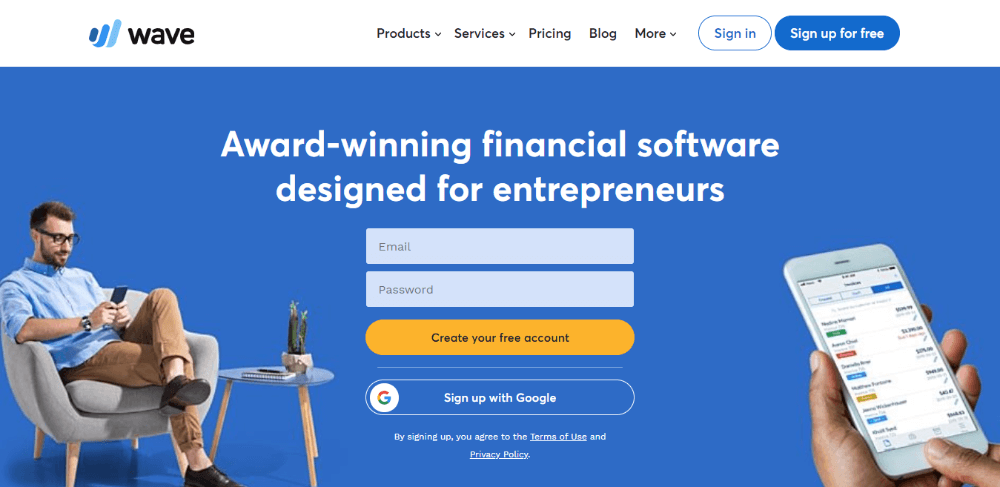 Wave Financial - FreshBooks Competitors - Accounting and Invoicing