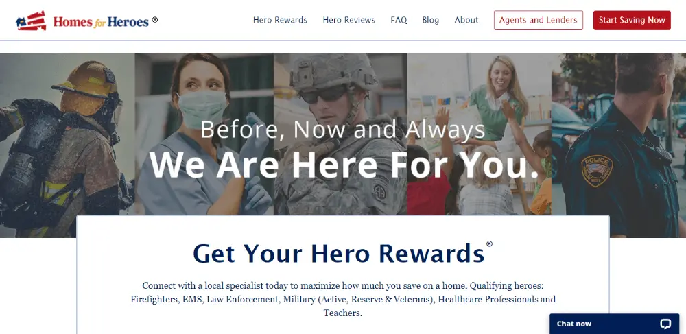 Homes-for-Heroes -  Zillow alternative