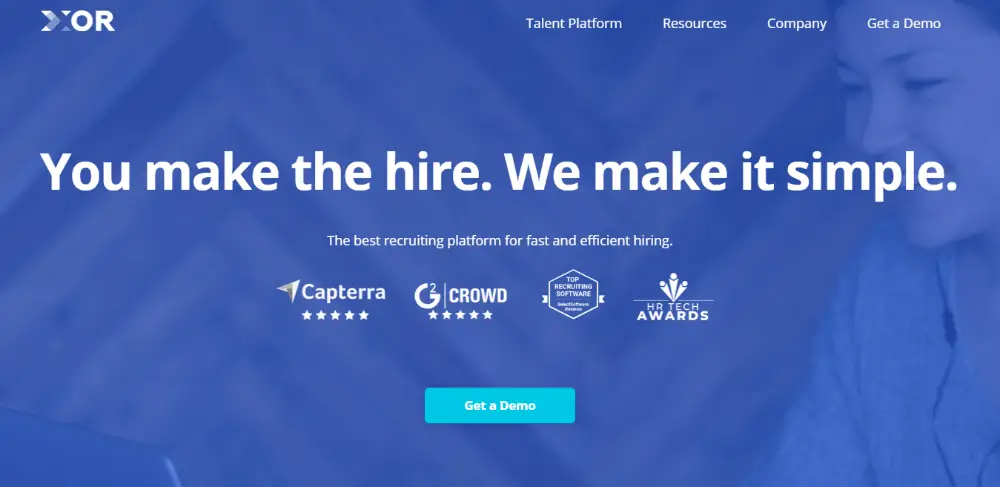 XOR - AI Recruiting Software for Small Business
