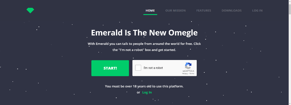 Emerald - better than Omegle