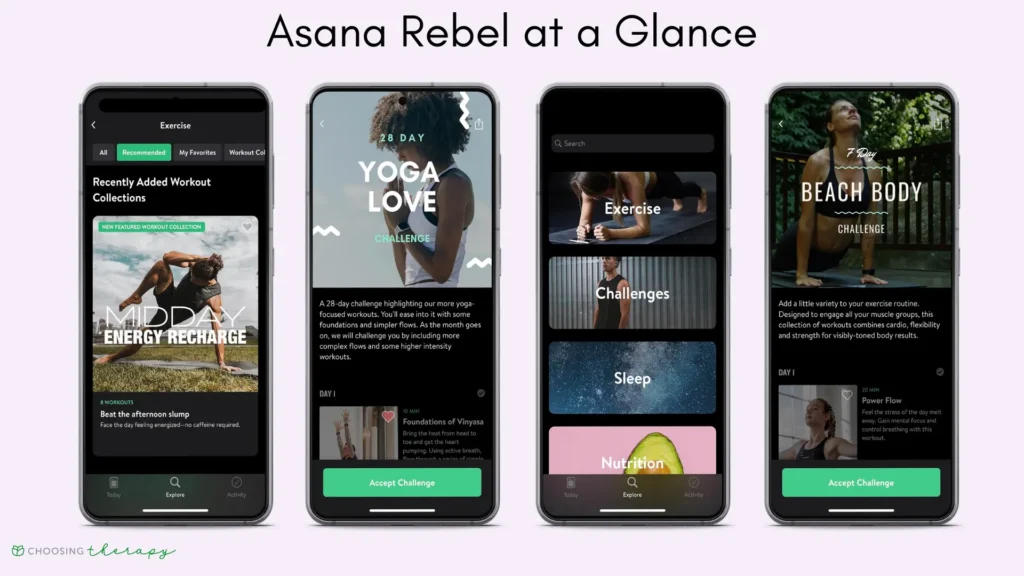 Asana Rebel App Example