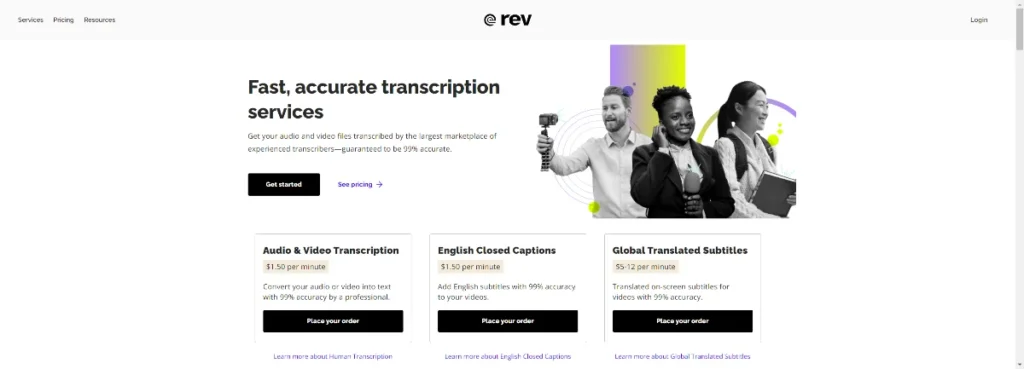 Rev - Sites like GoTranscript