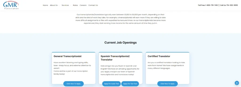 GMR-Transcription - Remote Transcription Jobs for Beginners with No Experience